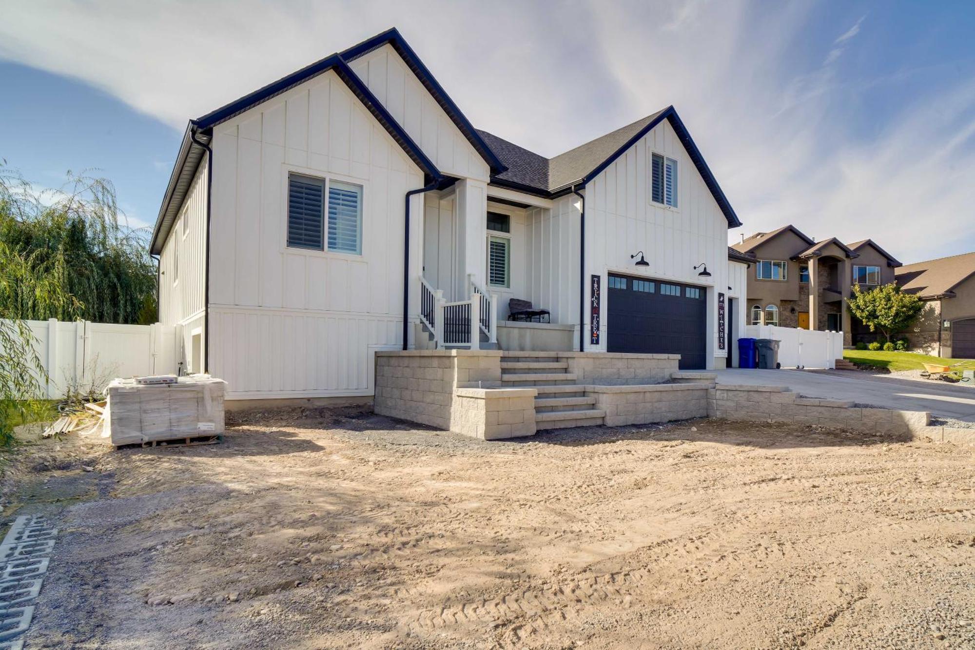Contemporary Home With Grill Near Utah Lake! Saratoga Springs Exterior photo